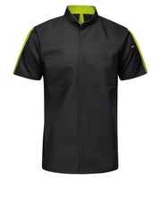 Red Kap Shirts -  Men's Short Sleeve Two Tone Pro+ Work Shirt with OilBlok and MIMIX™