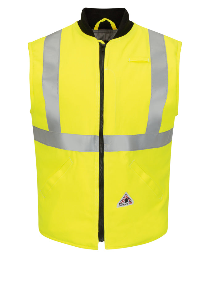 Bulwark - Men's Flame-Resistant Hi-Visibility Insulated Vest