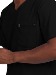 White Cross - CRFT - Men's Two-Pocket Fluid Resistant V-Neck Top