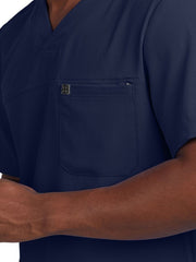 White Cross - CRFT - Men's Two-Pocket Fluid Resistant V-Neck Top