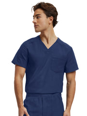 White Cross - VIBE - Men's Two-Pocket Tuck-In V-Neckline Top