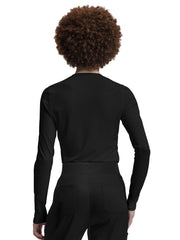 White Cross - VIBE - Women's Shirttail Hemline Underscrub Tee