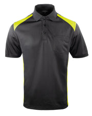 Propper Men's Midweight Short Sleeve Color Block Pocket Polo
